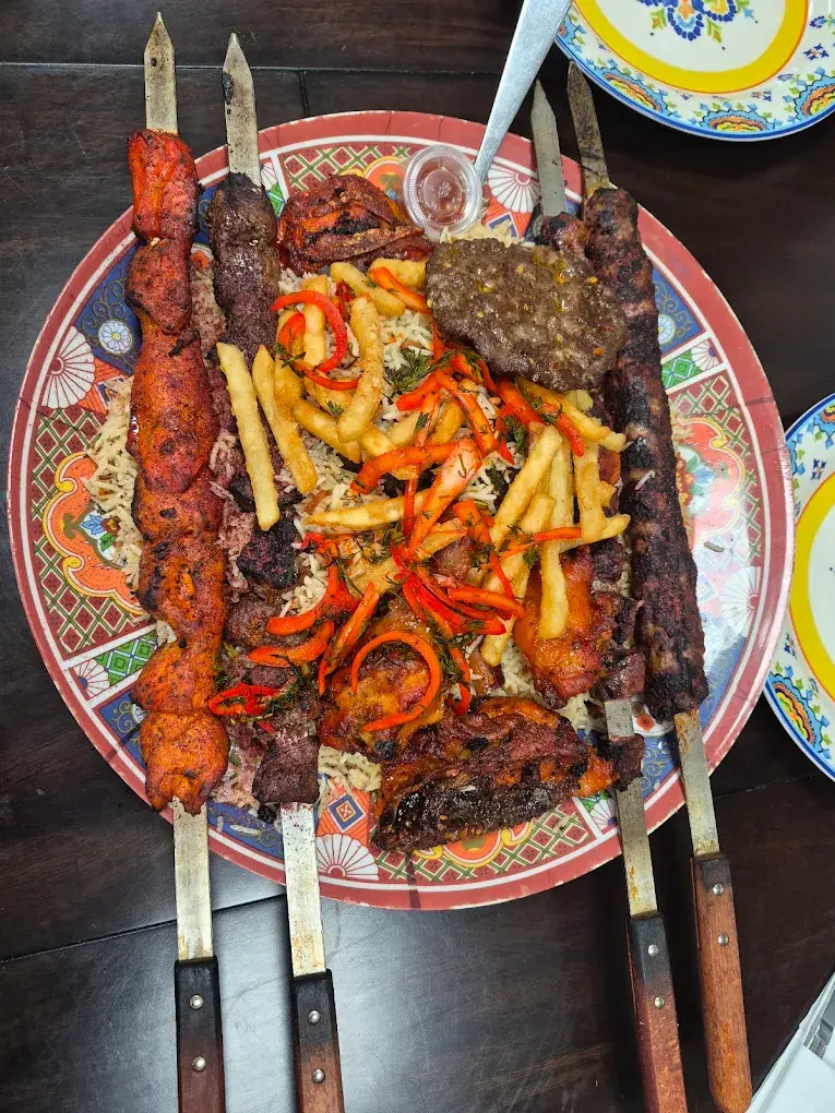 Afghan Chopan Kebab delivery service in Edmonton Alberta - authentic halal Afghan food