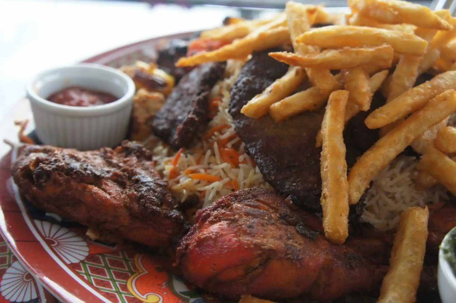 Chopan Kebab - Signature halal lamb kebab at Afghan Chopan Kebab Edmonton