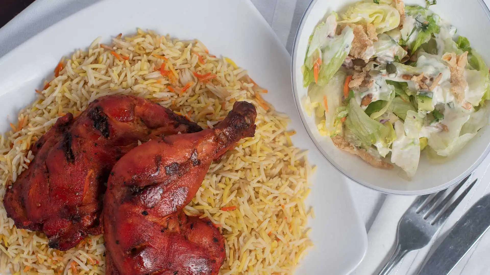 Chicken Teka Kebab at Afghan Chopan Kebab Edmonton - Halal Afghan Restaurant